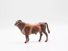Beautiful Antique Austrian Vienna Cold Painted Bronze Of Bull