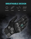 Tactical Gloves For Men With Hard Knuckle Protection And Touchscreen Grip