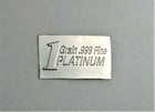 1 Grain  999 Fine Platinum Bullion Bar - In Coa Card