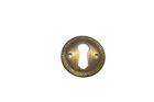 1  Keyhole Cover Plate Escutcheon Furniture Cabinet Brass Key Hole Lock Cover 