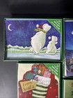 Vintage Christmas Holiday Greeting Cards Lot Of  108   1