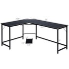 L Shaped Desk Corner Computer Desk Home Office Laptop Gaming Table Workstation