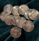 Cc Morgan Sikver Dollars 1878-1893-5 Uncirculated Coins Mixed Dates Lot   -us