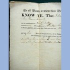 1825 Antique Connecticut Deed Hollbrook Levanton Derby New Haven County  2