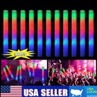 102pcs Led Foam Glow Sticks Flashing Glow Wands Party Light Up Rave Glowstick
