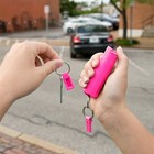 Sabre Pepper  With Hard Case 3-in-1 Key Ring Quick Release Usa Made Sa15301