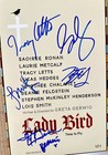 Lady Bird Cast Signed Poster Photo 8x12 Timothee Chalamet Autograph Greta Gerwig