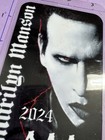 Marilyn Manson Commemorative 2024 Aaa Access Backstage Pass And Lanyard