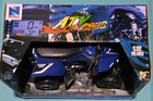 Newray Yamaha Yfz 450 1 12 Diecast Atv Model Blue With Stand