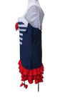 Dreamgirl Red White   Blue Sailor Navy Ladies Halloween Costume W  Garters Sz Xl