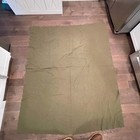 Us Army Blanket Green Wool Vintage 60s Vietnam Holes Read