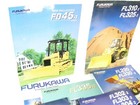 Furukawa Tractors Dozers  Loader Advertising Sales Dealer Data Brochure Lot Of 7