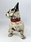 Cast Iron French Bulldog Or Boston Terrier Door Stop Antique