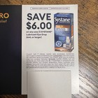 Coupon Save  6 Off 1 Systane Lubricant Eye Drop  6ml Or Larger  Expires 12 31 25