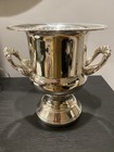 Vintage Sheridan Silver Plated Champagne Bucket Ice Bucket Silver Wine Chiller  