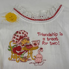 1980 Vintage Strawberry Shortcake Dress Toddler Girls 3 
