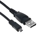 Usb Battery Charger Data Sync Cable Cord For Sony Cybershot Dsc-w800 B s Camera