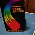 Plastic Rainbow Magic Spring Slinky Toy In Box  Ages 3-4 Years