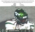     Cj Mosley Game Worn    11 12 23 Photo Matched    jets Nfl Nike Jersey    psa Coa    