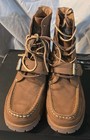 Polo Ralph Lauren Ranger Boots Brown Leather Men Size 9 New No Box Defects