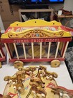 Vintage 1960s Fisher Price Circus And Ring many Parts Included 