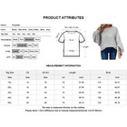 Plus Size Women Solid Ribbed Pullover Tops Puff Sleeve Casual Loose Shirt Blouse