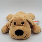 Melissa And Doug Puppy Dog Plush Tan Stuffed Animal Toy 10  Laying Flat 