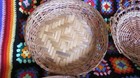 Boho Basket Wall Bundle Vintage 9 Baskets Lot Farm Cottage Country Round Wicker