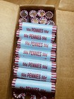      7  Bank Sealed Penny Rolls     7 Full Rolls  350 Pennies  Unsearched     