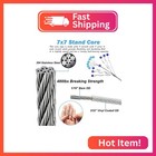 Hdyar 84 Pcs Sun Shade Sail Hardware Kit With Cable Wire Rope For Rectangle Squa