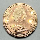 1988 Canadian Proof Like Penny 1cent Coin Uncirculated Directly From Rcm Set