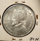 Silver 1947 Panama Balboa