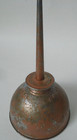 Vintage Eagle Thumb Pump Oiler   oil Can 3 7 8  Diameter  made In The Usa