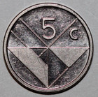 Aruba  1989  5 Cents  Dutch  -foreign Coin 16mm