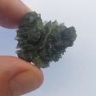 Moldavite 9 4gr 47 0ct Besednice Jezkovna With Certificate Of Authenticity