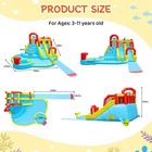 Commercial Inflatable Water Slide Bounce House W  Large Pool For Kids W  Blower