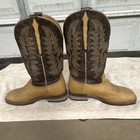 Lucchese Men s Tan Leather Western Cowboy Boots Us 9ee Mpn Ee14495