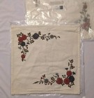 2 Pack Ralph Lauren Home Macall Floral Embroidery Linen Pillow Cover 18x18 Set