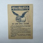 1890s Willimantic Thread Singer New London Ct Victorian Trade Card