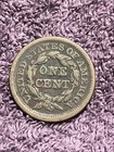 1853 Braided Hair Large Cent Nice Us Copper Type Coin F Details