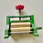 Vintage Dry Squid Sugar Canes Mill Juicer Hand Press Cast Iron Brass Tool