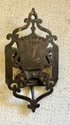Vintage Cast Iron Wall Mount Match Holder Patented Jan 15 1867