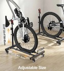 Housolution Vertical Bike Stand  2 Pack with 360   Wheels Up To 29  Freestanding