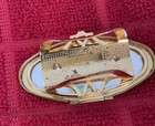 Vtg Stratton Lipstick Holder With Mirror Gold Tone Excellent