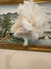 European Light Cream Ostrich Feather Dusters First Grade With Jumbo 60 Gram Head