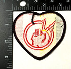 Heart Flag Aim Patch American Indian Movement  nc 