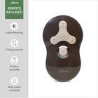 Hunter Fan 48 Inch Noble Bronze Indoor Ceiling Fan With Light And Remote Control