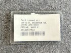 Rare Vintage 90   s Unique Blockbuster Membership Card Vhs Dvd History