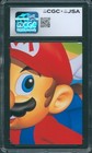Charles Martinet Signed Amada Card Super Mario 64 Autograph Cgc X Jsa Slab