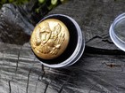 Old Rare Vintage Antique Civil War Relic Eagle Infantry Coat Button Free Case